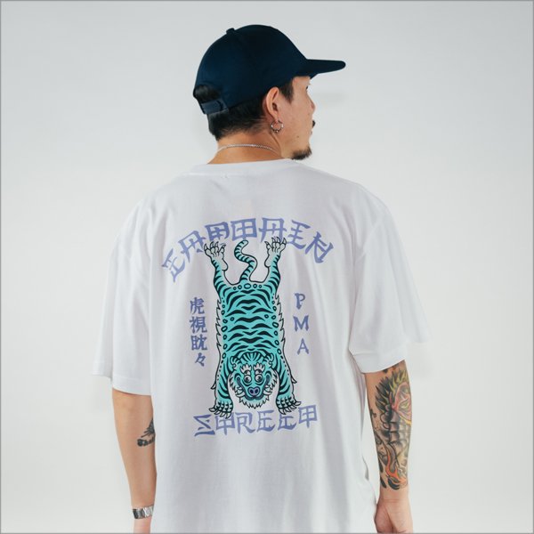 画像16: CAPTAIN STREET Tiger Tシャツ WHITE キャプテンストリート (16)