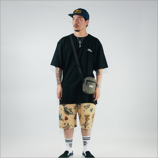 画像15: CAPTAIN STREET Shark Mouth Tシャツ BLACK キャプテンストリート (15)