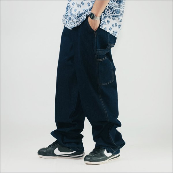 画像16: 【送料無料】COOKMAN クックマン Carpenter's パンツ DENIM NAVY (16)