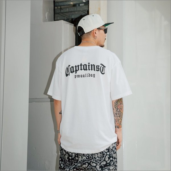 画像15: CAPTAIN STREET CRN Logo Tシャツ WHITE キャプテンストリート (15)