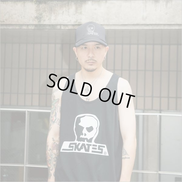 画像9: 【送料無料】SKULL SKATES スカルスケーツ BLACK OUT HORSE メッシュキャップ BLACK (9)