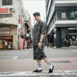 画像6: 【送料無料】BLUCO ブルコ オープンカラーシャツ -BANDANA- BLACK (6)