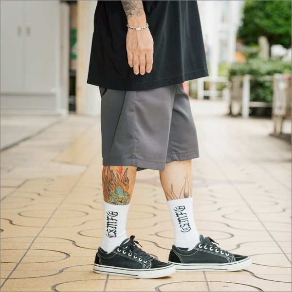 画像12: CAPTAIN STREET CSMFG SOCKS WHITE キャプテンストリート (12)