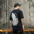 画像15: KustomStyle カスタムスタイル SKULL ROSE PRAYING HANDS Tシャツ BLACK (15)