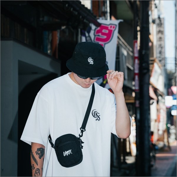 画像16: CAPTAIN STREET CAPST Logo Pouch BLACK キャプテンストリート (16)