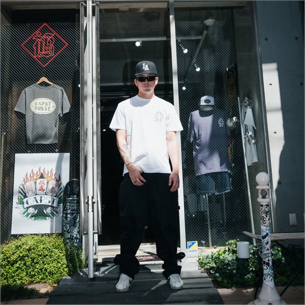 画像7: CAPTAIN STREET BANDANA Tシャツ WHITE キャプテンストリート (7)
