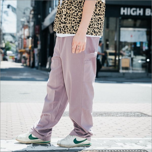 画像10: 【送料無料】COOKMAN クックマン Carpenter's パンツ Canvas Grayish Pink (10)