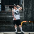 画像4: 【送料無料】SKULL SKATES スカルスケーツ BURBS SURF LOGO タンクトップ WHITE (4)