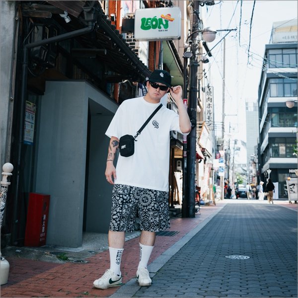 画像9: CAPTAIN STREET Classic CS ヘヴィーウェイトBIG Tシャツ WHITE キャプテンストリート (9)