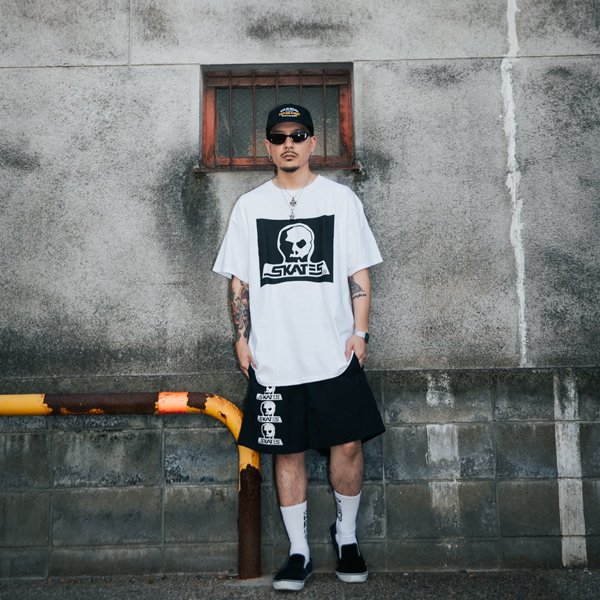 画像14: 【送料無料】SKULL SKATES スカルスケーツ SURF BOX BURBS Tシャツ WHITE (14)
