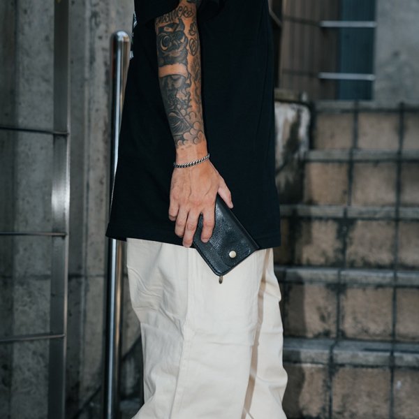 画像11: CAPTAIN STREET トラッカーウォレット ショート BLACK キャプテンストリート (11)