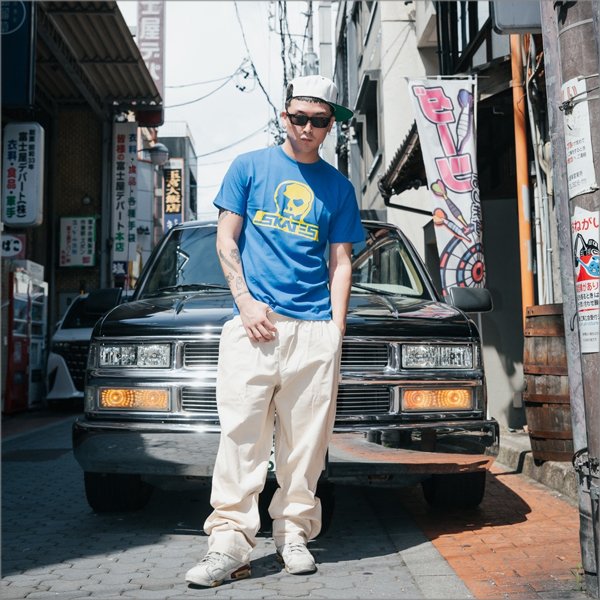 画像14: 【送料無料】SKULL SKATES スカルスケーツ GT Tシャツ BLUE (14)