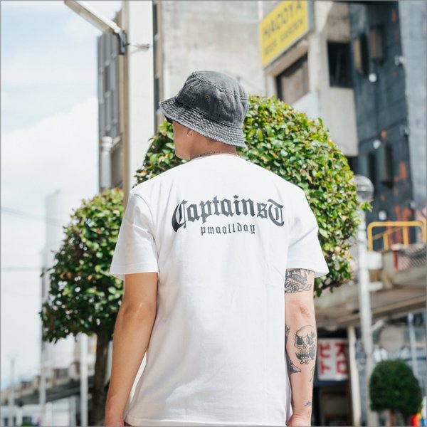 画像14: CAPTAIN STREET CRN Logo Tシャツ WHITE キャプテンストリート (14)