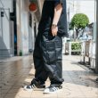 画像6: 【送料無料】COOKMAN クックマン Tactical Cargo パンツ BLACK (6)