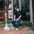 画像13: 【送料無料】COOKMAN クックマン Semiwide Chef パンツ DENIM (13)