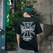 画像13: KustomStyle カスタムスタイル IRON CROSS 25th Tシャツ BLACK (13)