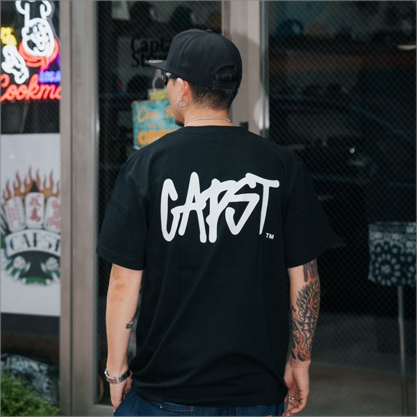 画像14: CAPTAIN STREET CAPST Logo Tシャツ BLACK キャプテンストリート (14)