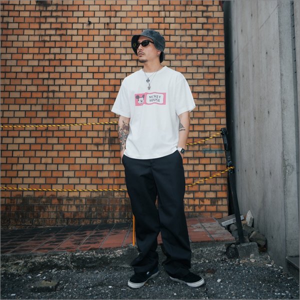画像7: BLUCO×DISNEY プリントTシャツ MICKEY MOUSE WHITE (7)