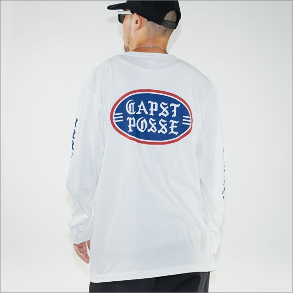 画像9: CAPTAIN STREET OLD POSSE L/S Tシャツ WHITE キャプテンストリート (9)