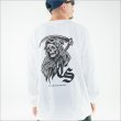 画像8: CAPTAIN STREET Reaper L/S Tシャツ WHITE キャプテンストリート (8)