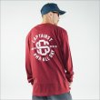 画像7: CAPTAIN STREET VIV L/S Tシャツ BURGUNDY キャプテンストリート (7)