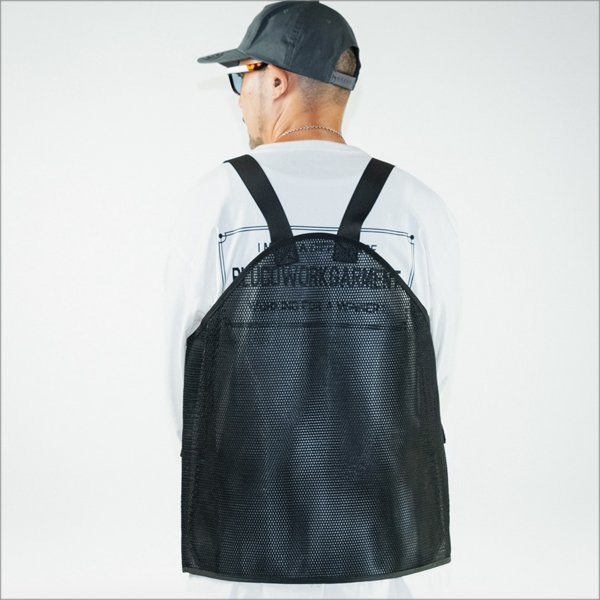 画像11: 【20％OFF】【送料無料】BLUCO ブルコ ユーティリティーメッシュベスト BLACK (11)