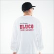 画像7: BLUCO ブルコ ポケット L/S TEE -BOLT- WHITE (7)