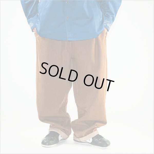 画像15: 【送料無料】COOKMAN クックマン Semiwide Chef パンツ DENIM BROWN (15)