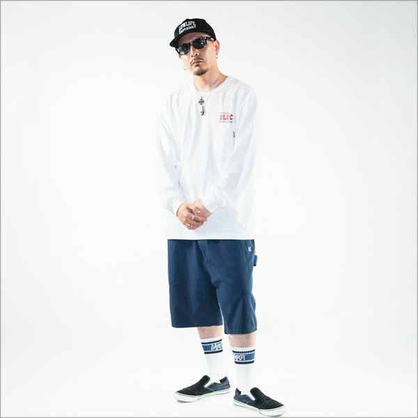 画像11: 【送料無料】BLUCO ブルコ ライトキャンバス ペインターショーツ NAVY (11)