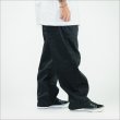 画像7: COOKMAN クックマン High-Wide Chef パンツ BLACK (7)