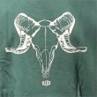 画像5: 【送料無料】BLUCO ブルコ スウェットシャツ -BONES- GREEN (5)