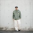 画像6: 【送料無料】KustomStyle カスタムスタイル HAVOC L/Sチェックシャツ GREEN (6)