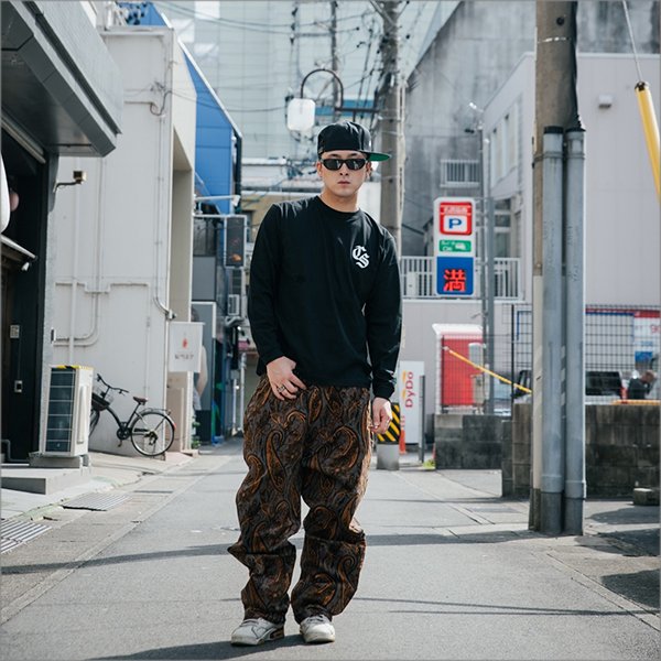画像9: CAPTAIN STREET Reaper L/S Tシャツ BLACK キャプテンストリート (9)