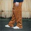 画像11: 【送料無料】COOKMAN クックマン Semiwide Chef パンツ コーデュロイ BROWN (11)