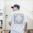 画像12: CAPTAIN STREET BANDANA Tシャツ WHITE キャプテンストリート (12)
