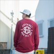画像10: CAPTAIN STREET VIV L/S Tシャツ BURGUNDY キャプテンストリート (10)