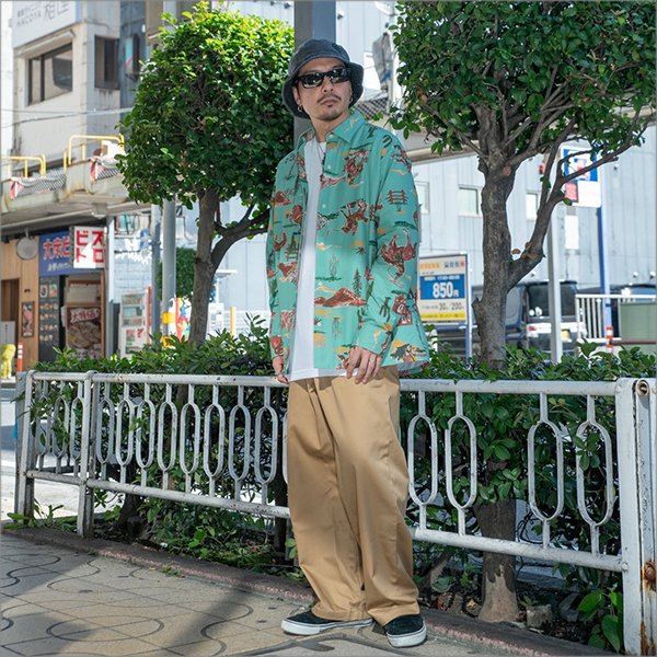 画像8: COOKMAN クックマン High-Wide Chef パンツ PEANUTS (8)