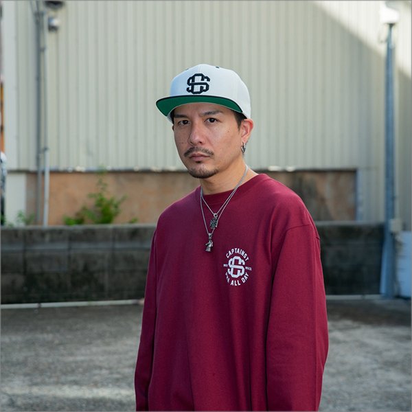 画像5: CAPTAIN STREET eighty スナップバックキャップ BLACK/WHITE キャプテンストリート (5)