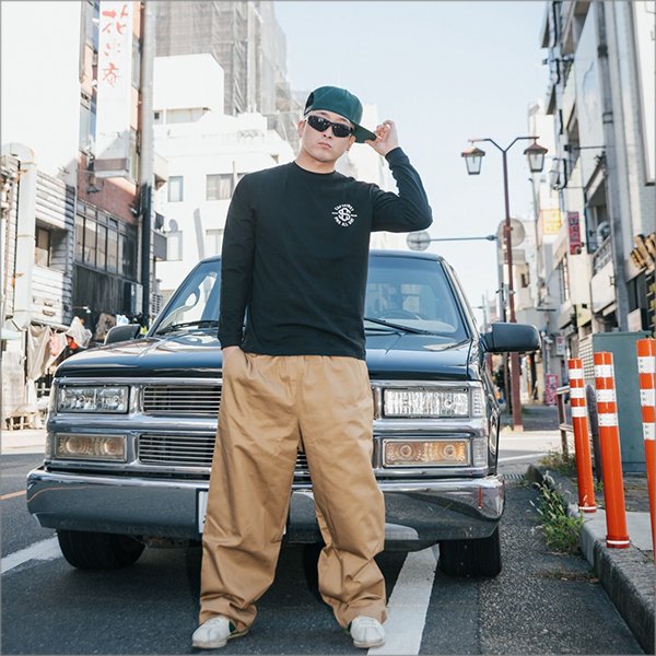 画像9: CAPTAIN STREET VIV L/S Tシャツ BLACK キャプテンストリート (9)