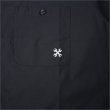 画像4: 【送料無料】BLUCO ブルコ STANDARD WORK SHIRT S/S BLACK (4)