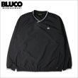 画像1: 【送料無料】BLUCO ブルコ V NECK PULLOVER BLACK (1)