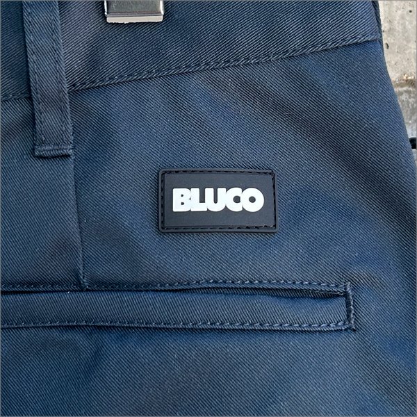 画像4: 【送料無料】BLUCO ブルコ STRETCH SLIM WORK PANTS BLUE (4)