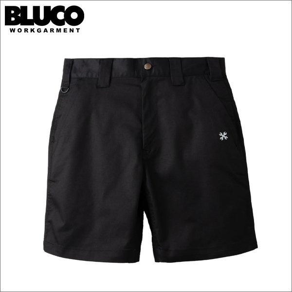 画像1: 【送料無料】BLUCO ブルコ STRETCH LIGHT WORK SHORTS BLACK (1)