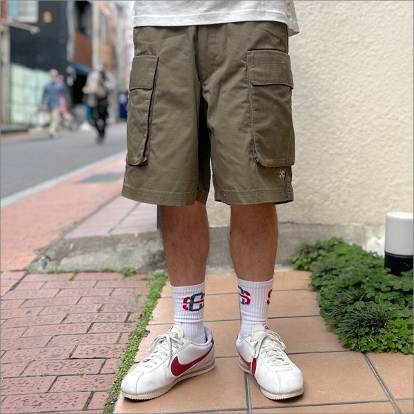 画像2: 【送料無料】BLUCO ブルコ RIPSTOP CARGO SHORTS OLIVE (2)