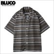 画像1: 【送料無料】BLUCO ブルコ POOLSIDE SHIRT S/S -Mexican- BROWN (1)