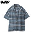 画像1: 【送料無料】BLUCO ブルコ POOLSIDE SHIRT S/S -Mexican- SLATE (1)