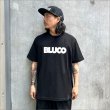 画像2: BLUCO ブルコ PRINT TEE -Logo- BLACK (2)