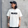 画像2: BLUCO ブルコ PRINT TEE -Logo- WHITE-BLACK (2)