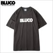 画像1: BLUCO ブルコ PRINT TEE -Logo- CHARCOAL (1)