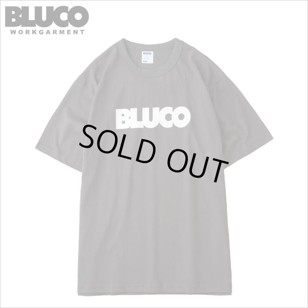 画像1: BLUCO ブルコ PRINT TEE -Logo- CHARCOAL (1)